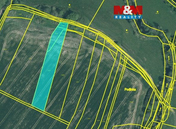 Prodej pole, 3175 m², Ždírec