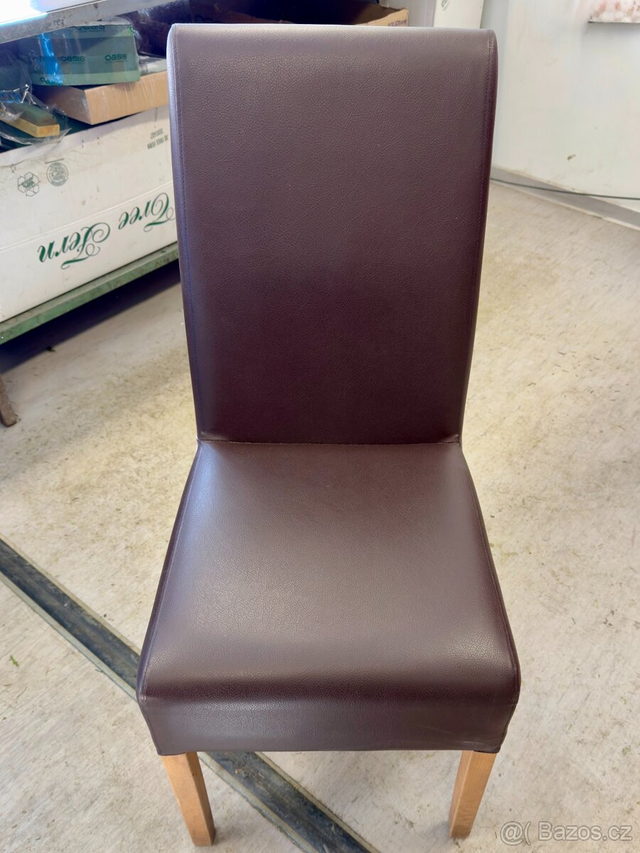 Koženkové židle