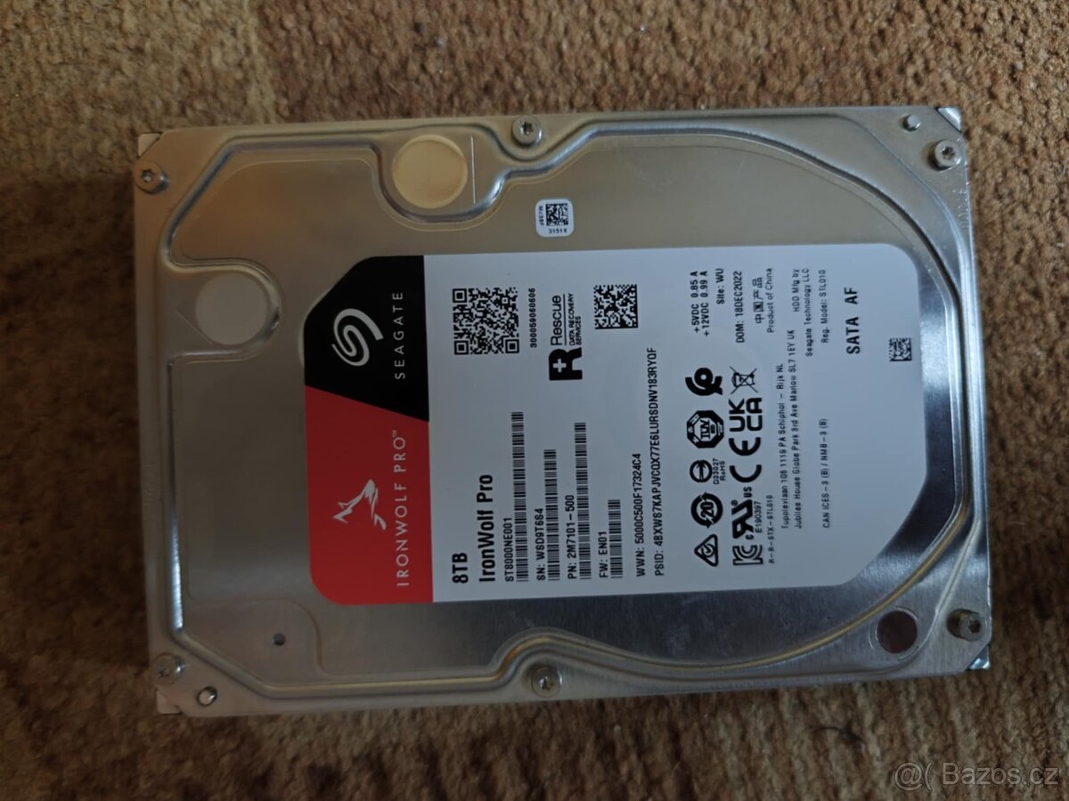 pevný disk Seagate IronWolf Pro 8 TB