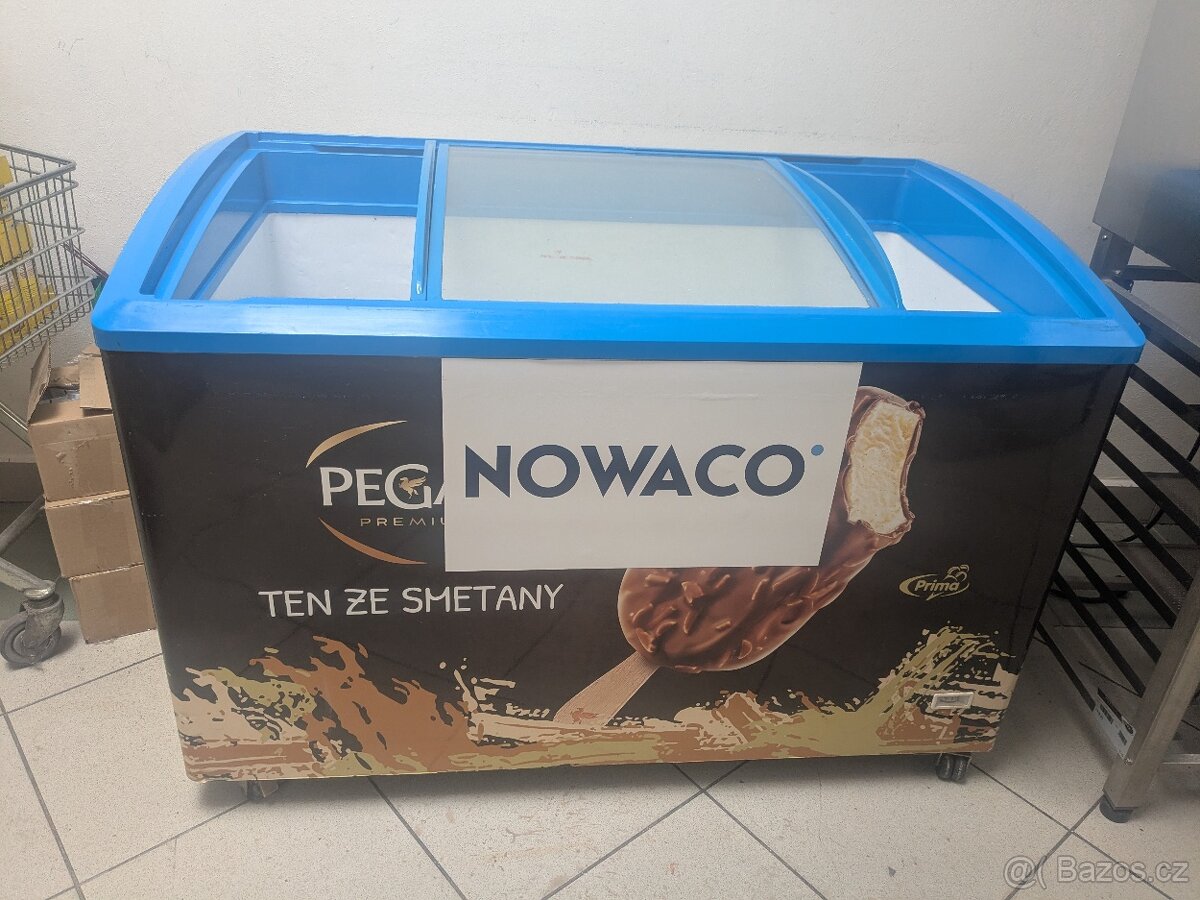 Komerční mrazáky s proskleným víkem