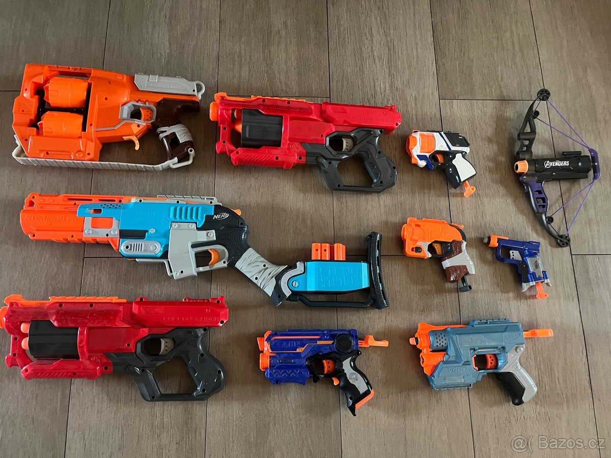 Dětské zbraně NERF
