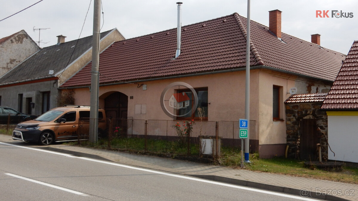 Prodej ŘRD 3+1 Želetava, okres Třebíč