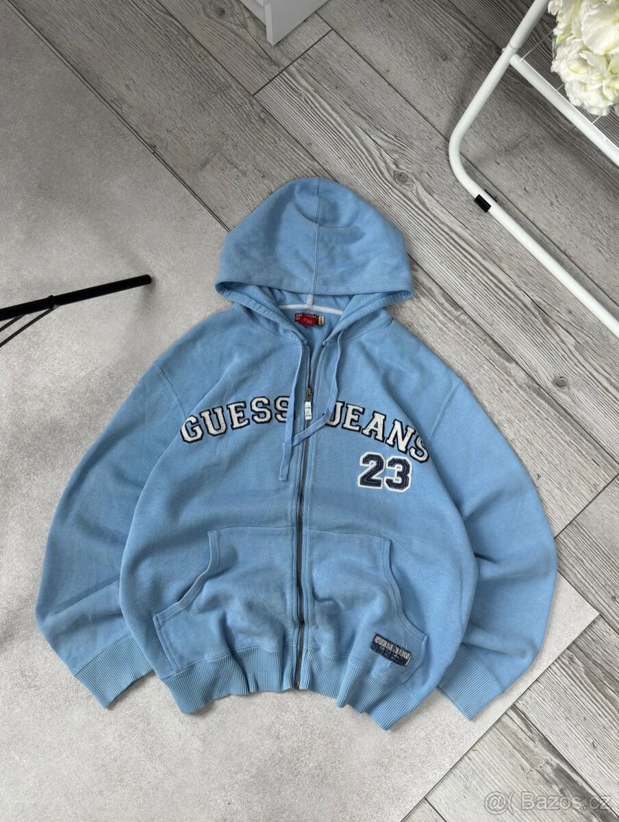 Vintage Guess big logo Y2K hoodie
