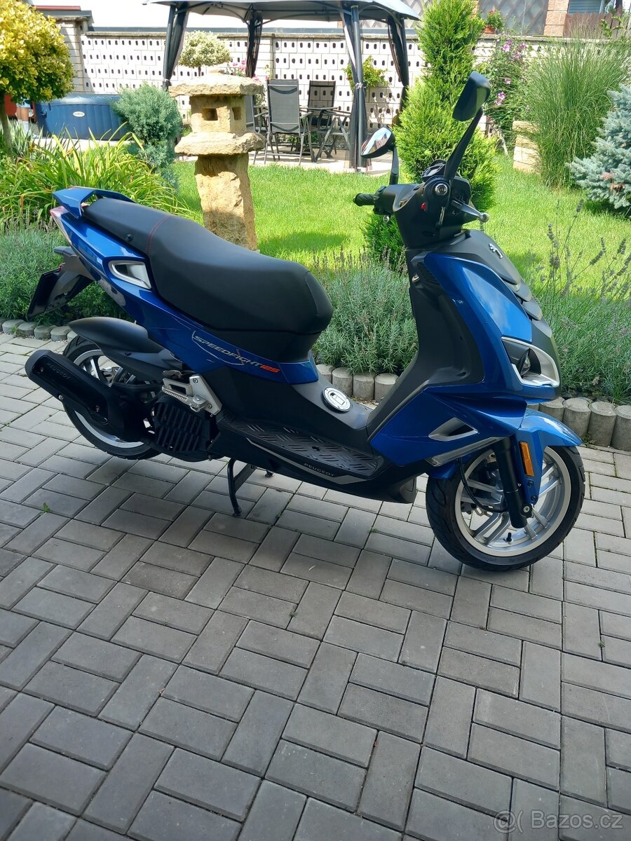 Skútr 125 ccm Peugeot Speedfight 4, naj. 3500km