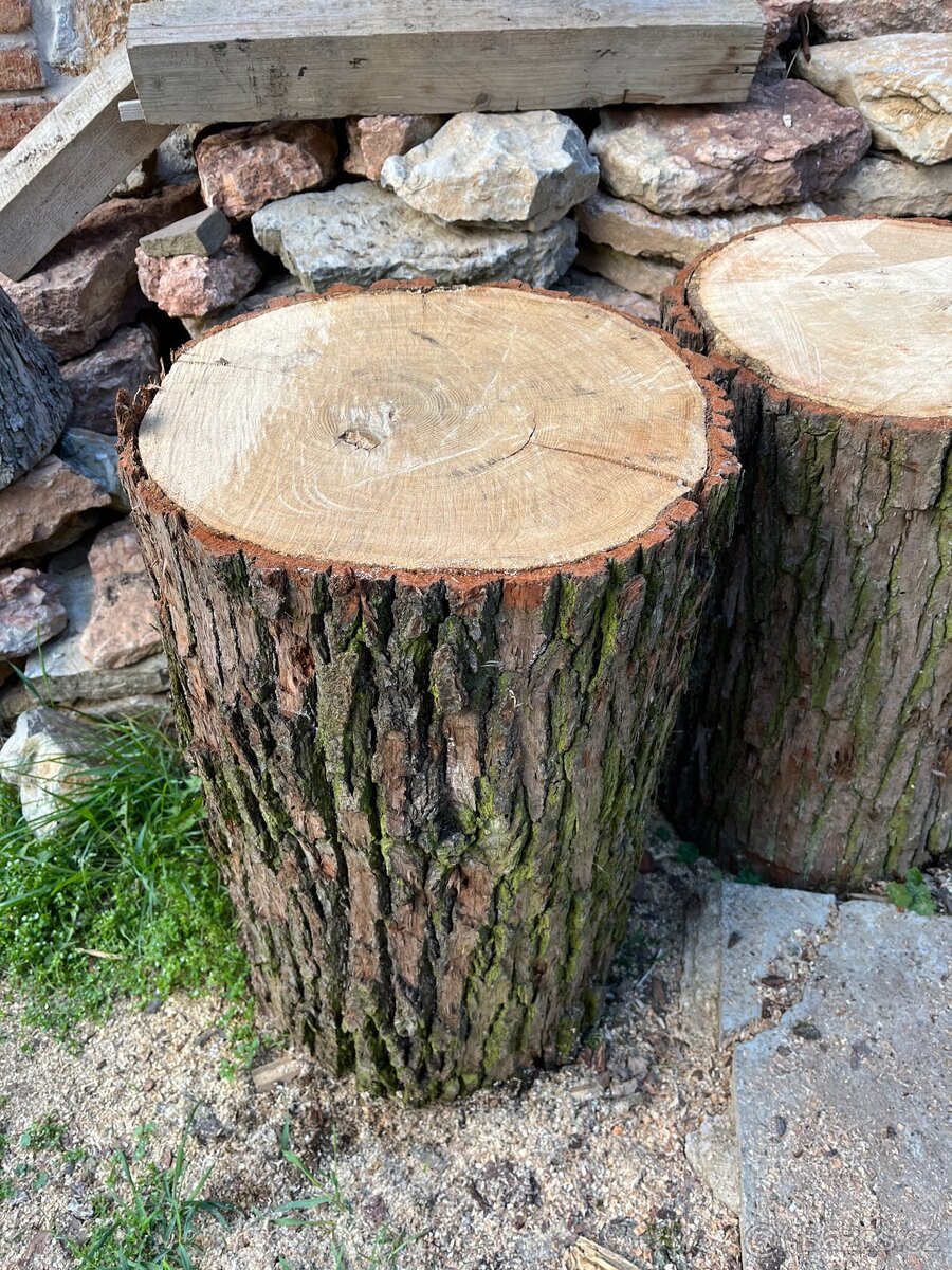 Dubový špalek, průměr 40, délka 60