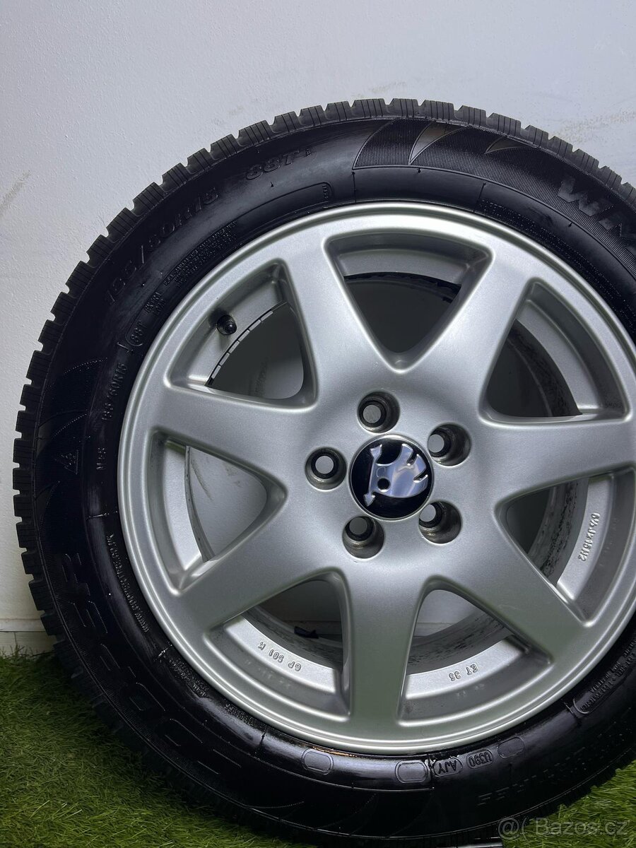 Alu kola 5x100 r15 s pneu (fb1)