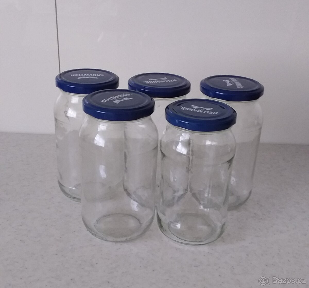Zavařovací sklenice 405 ml s víčky 30 kusů