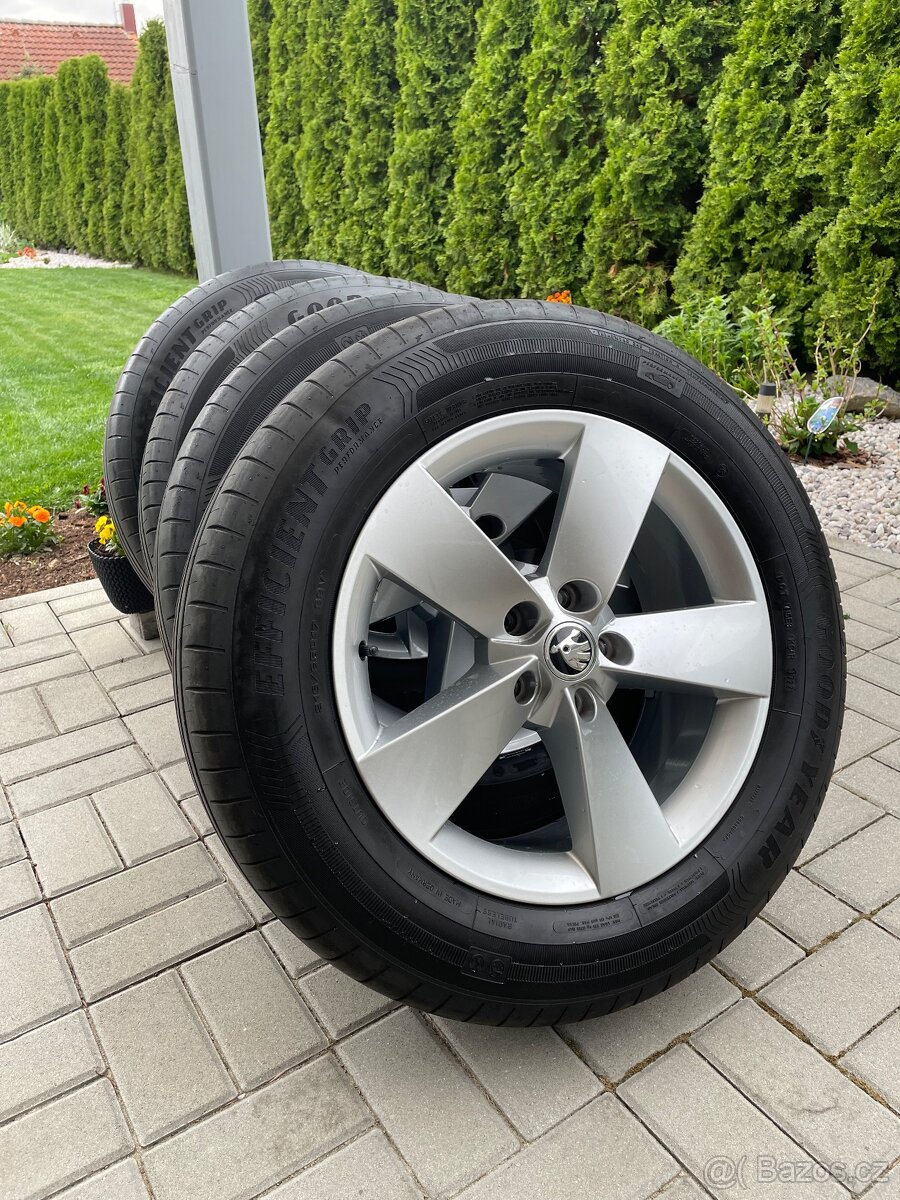 Škoda Kodiaq 215/65R17 alu kola