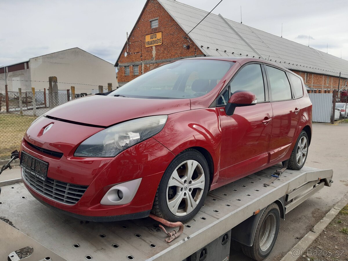 Renault Scenic 3 Grand 1,9 DCI 96kW F9QP8, r.v.2010