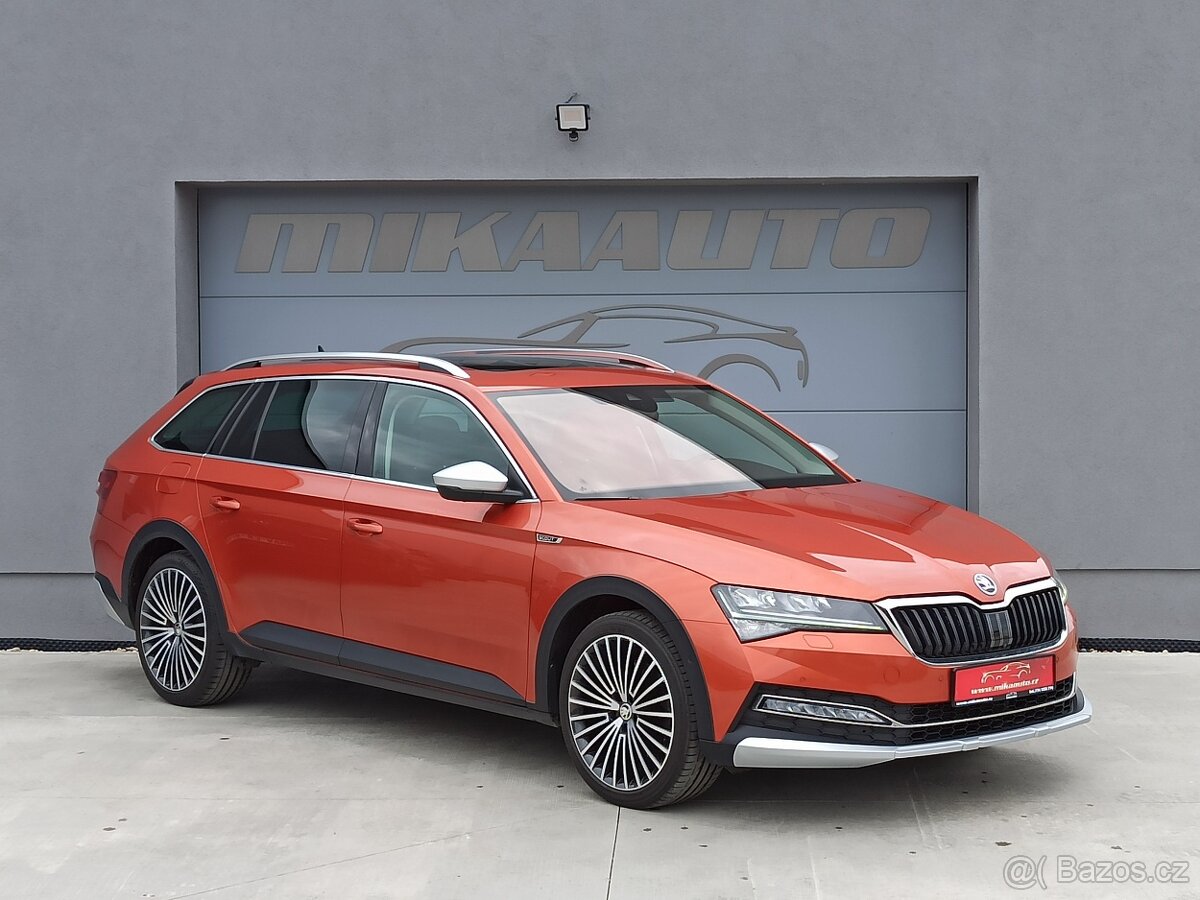 ŠKODA SUPERB SCOUT 2.0TSI 206kW CZ