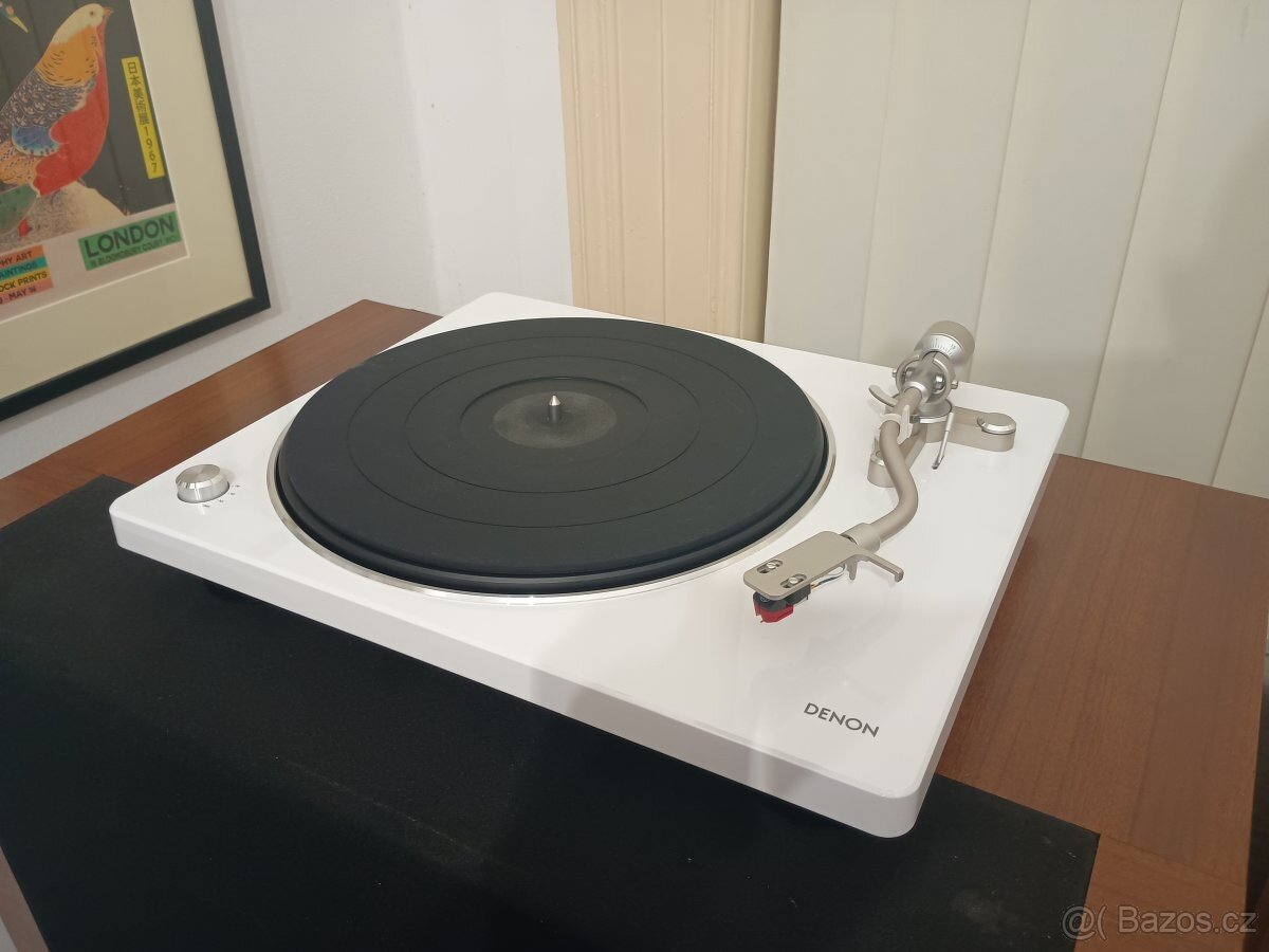 Gramofon Denon DP-400 & přenoska AT-VM95ML & příslušenství