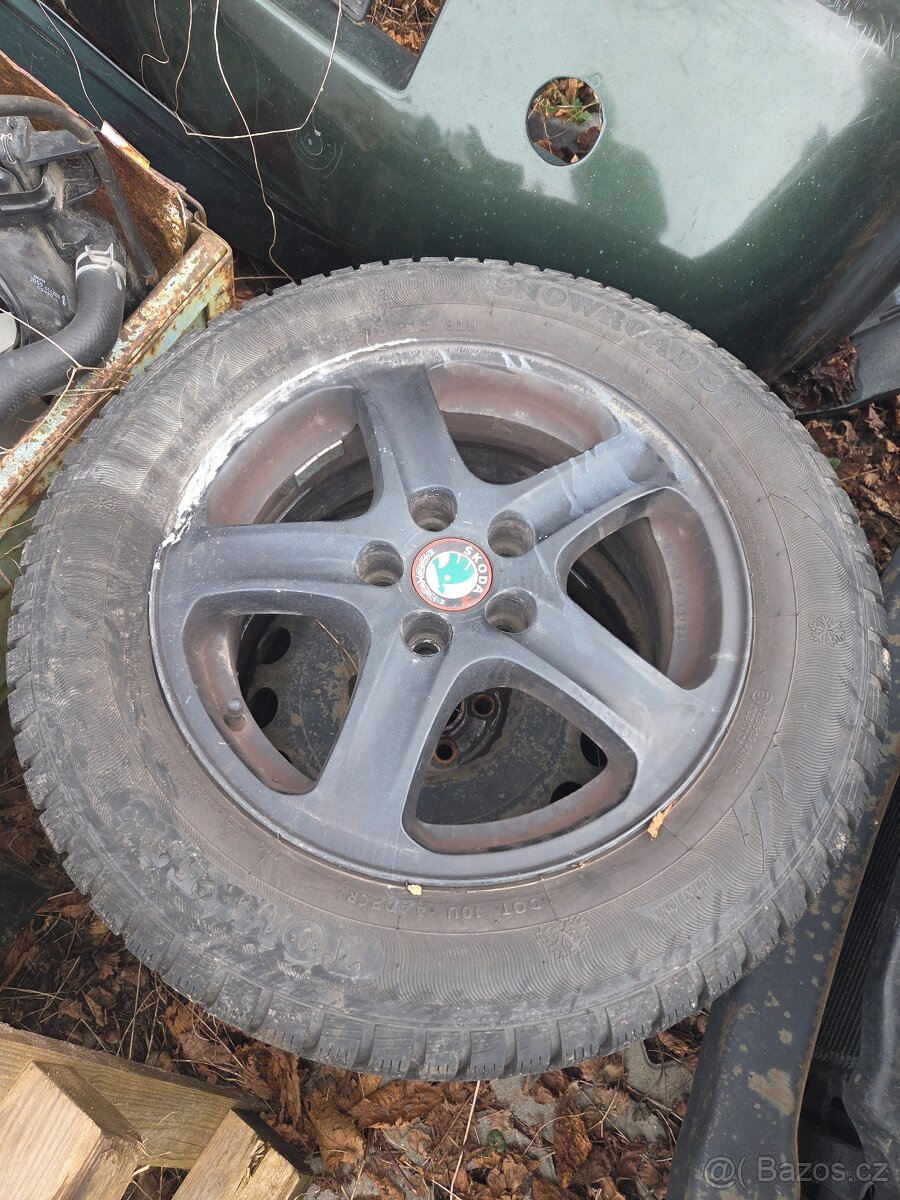 5x100 r15 se zimními pneu