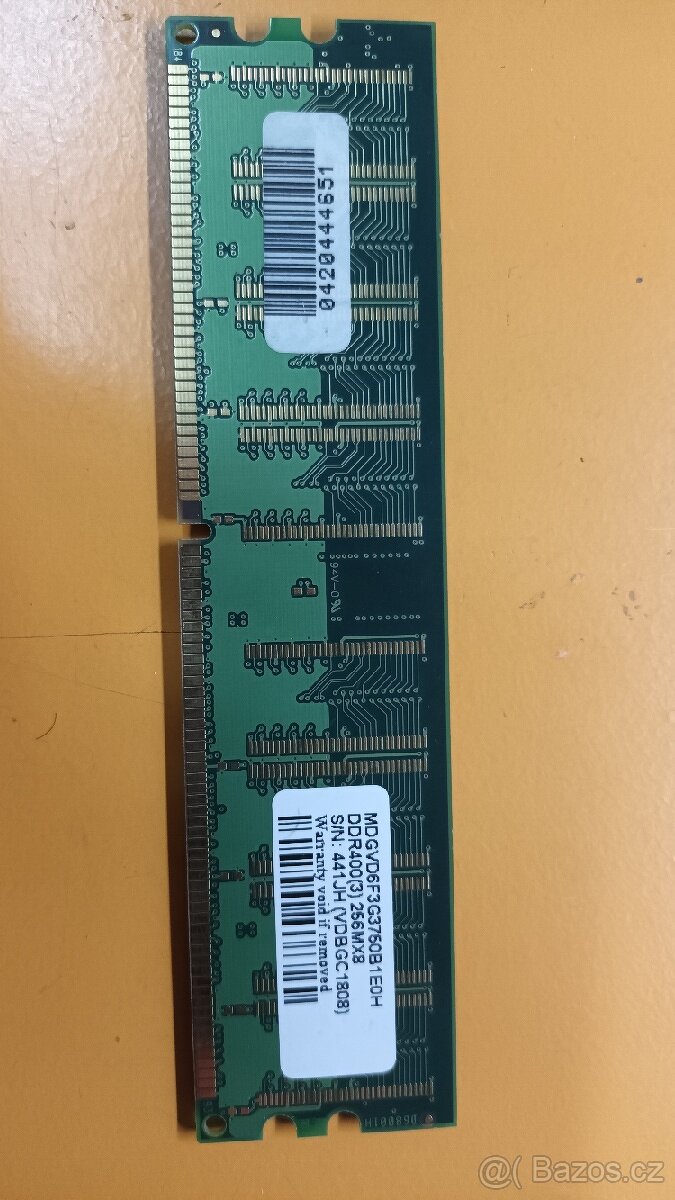 RAM DIMM 256MB 400MHz