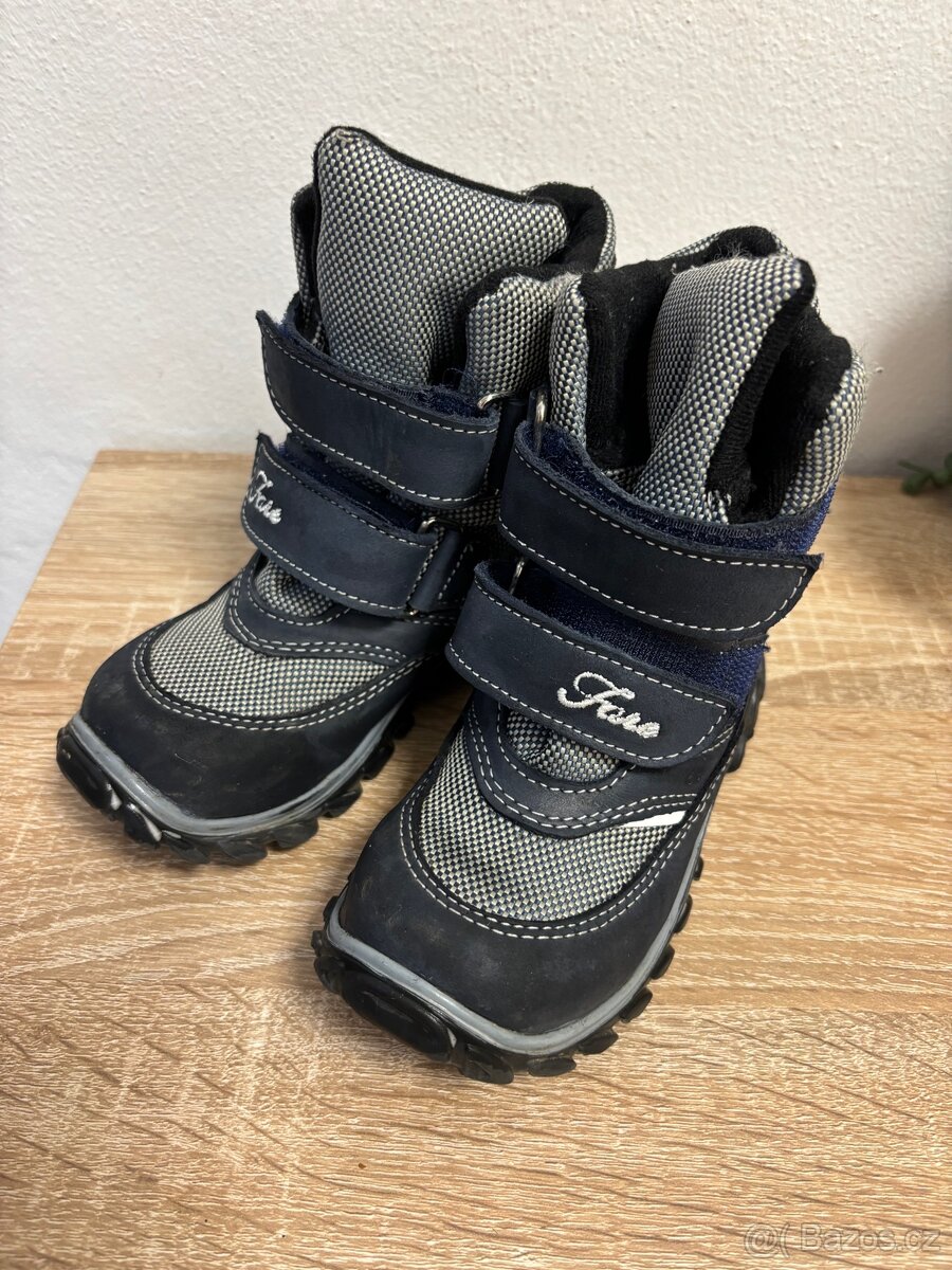 Zimní boty dětské vel.25