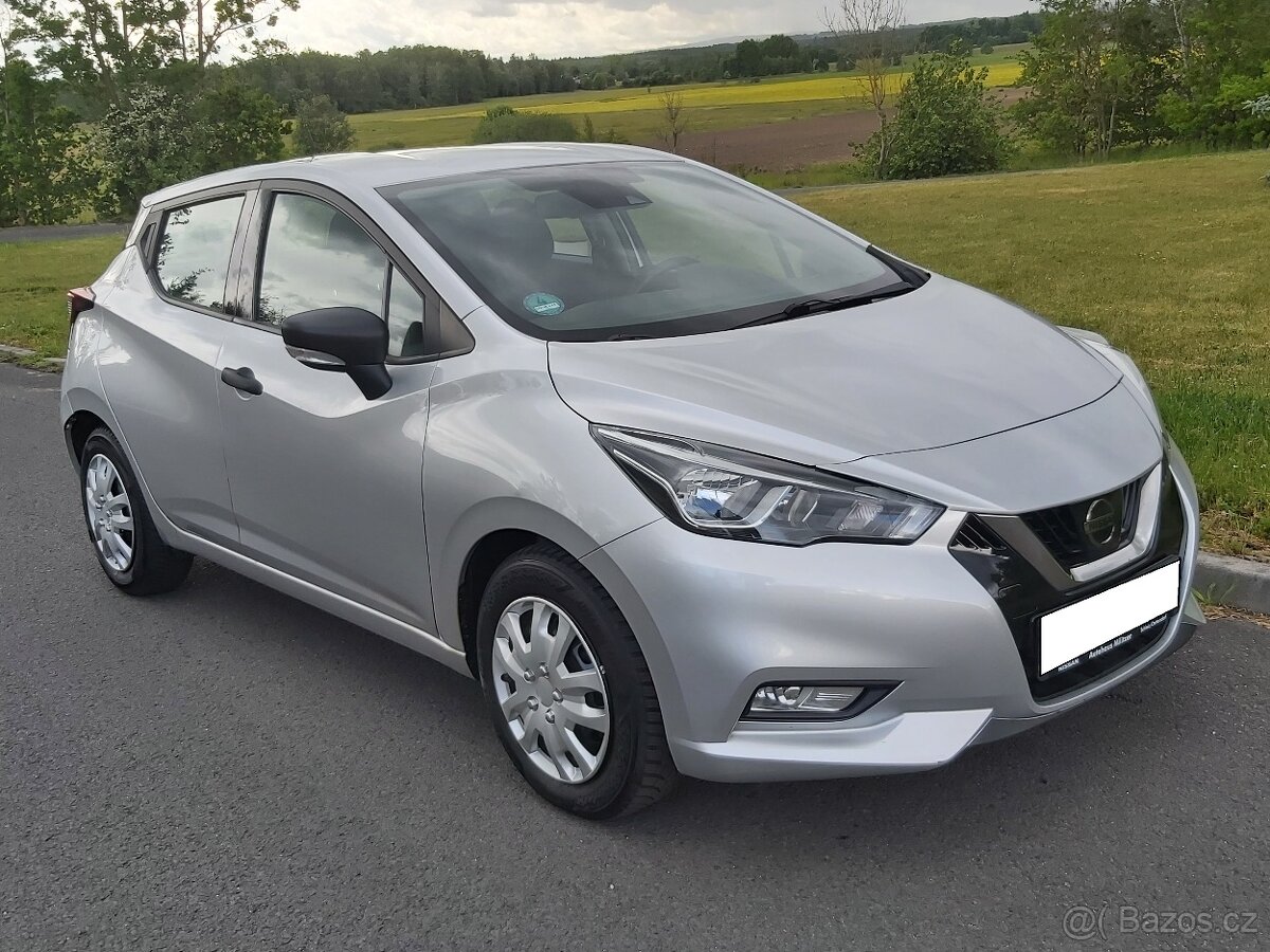 Nissan Micra 1.0 52 kw, 2019, 90.000 km, 1.majitel