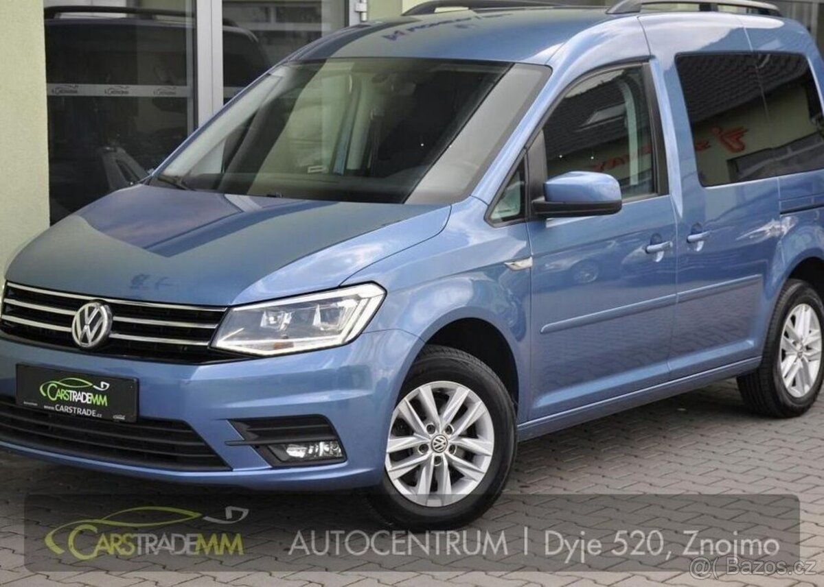 Volkswagen Caddy 2.0TDI COMFORTLINE 2xKOLA ČR
