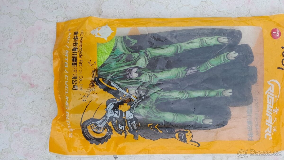 RUKAVICE motocrossové pánské vel. L