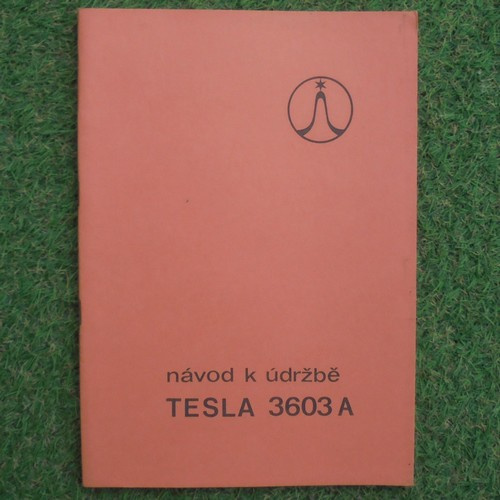Servisní návod Radio budík Tesla 3603 A