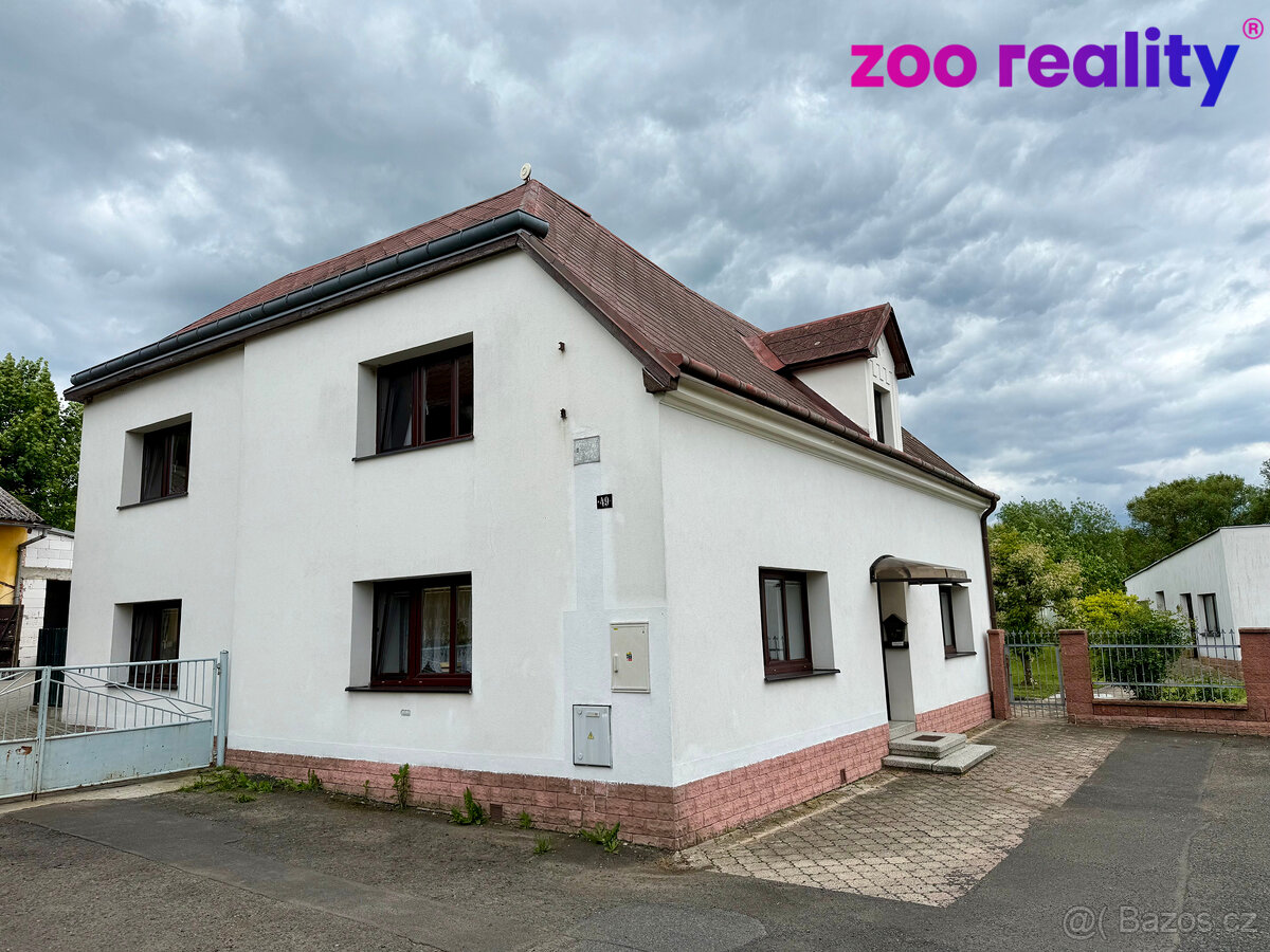 Prodej rodinného domu 212 m2. Velké Chvojno u Libouchce.