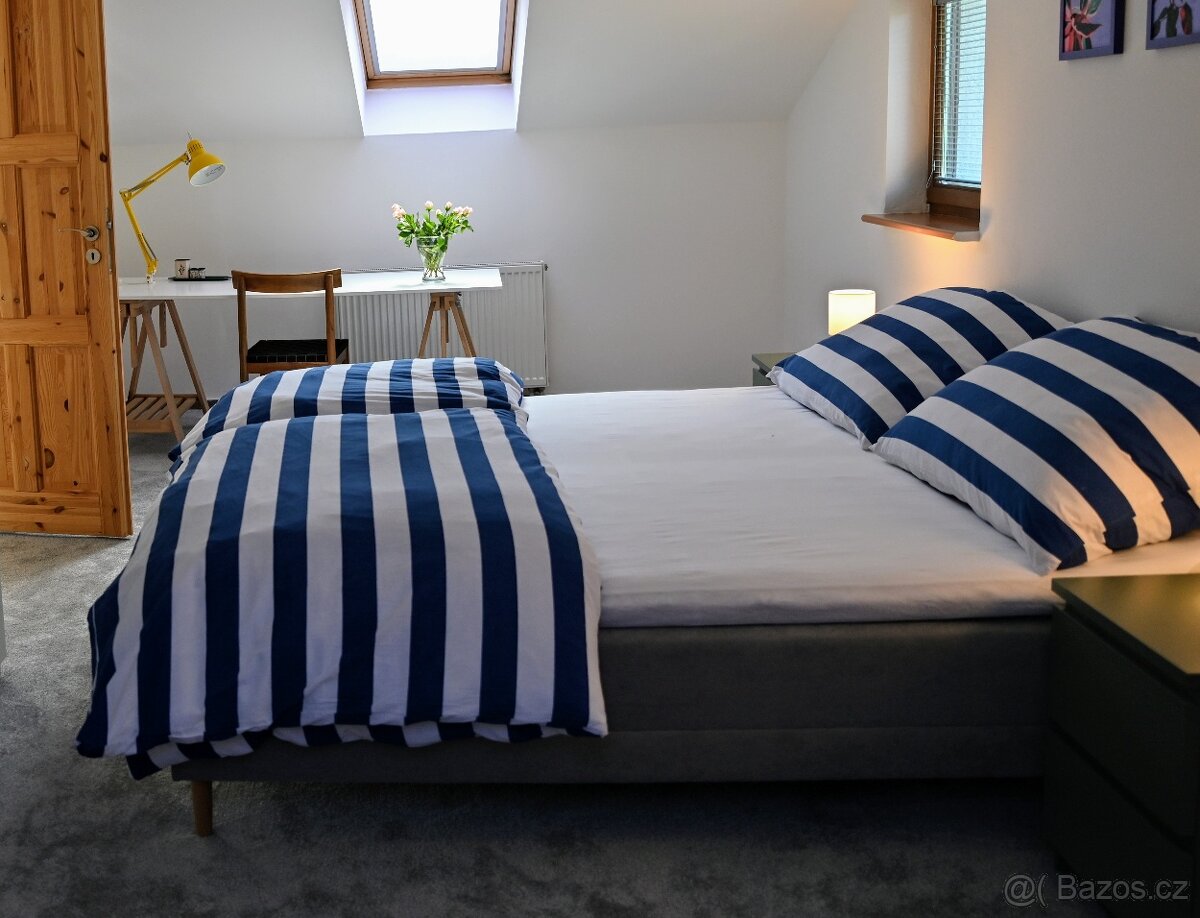 4x Boxspring postel 90x200