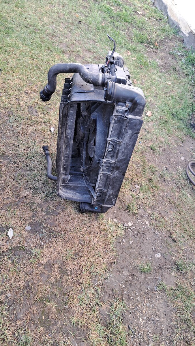 Chladice + sahara bmw e46 2.0d 110kw