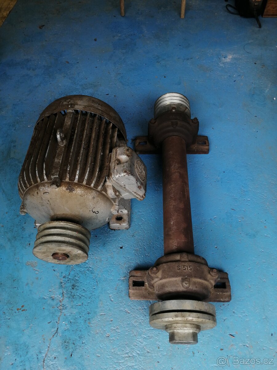 Elektromotor + vela
