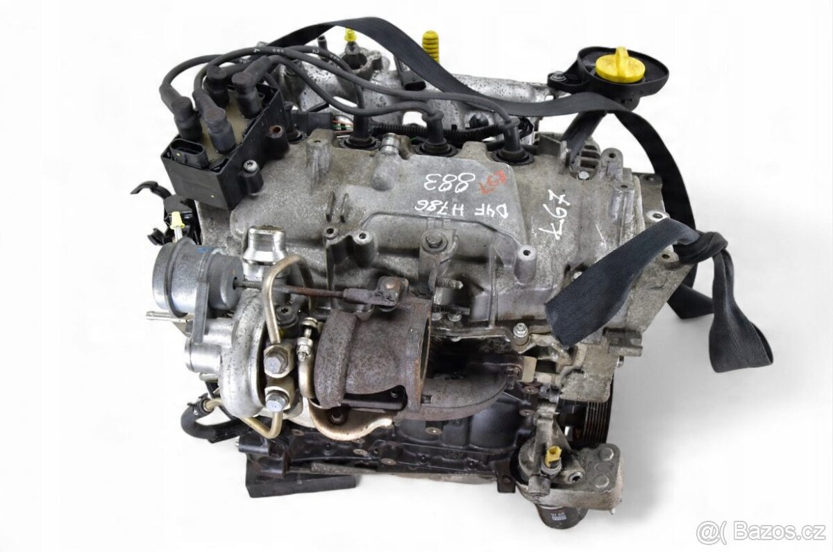 Motor RENAULT CLIO III MODUS 1.2 TCE 103KM D4F786