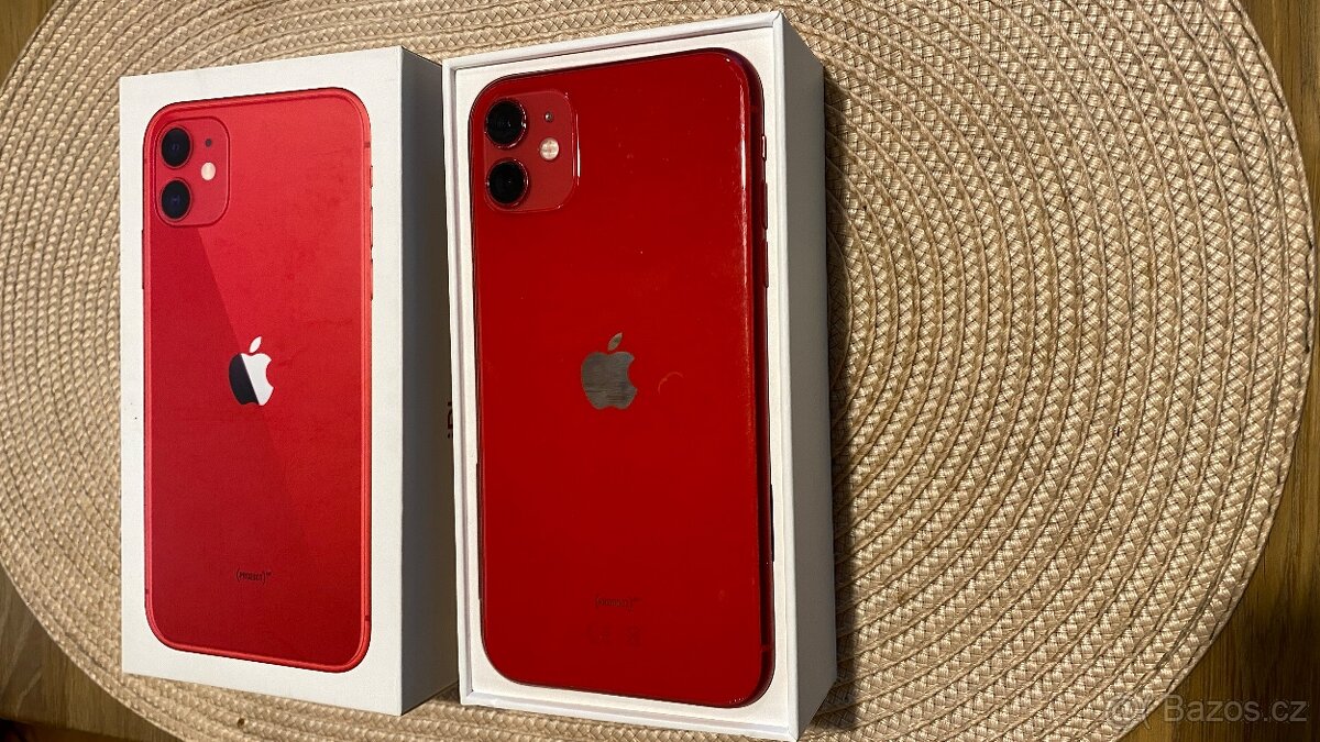 iPhone 11 64GB Red, super stav