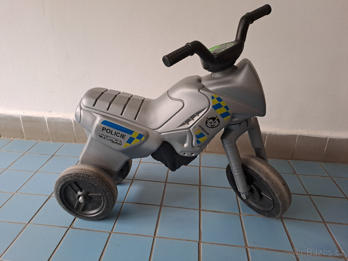 odrážedlo Yupee Enduro velké Policie