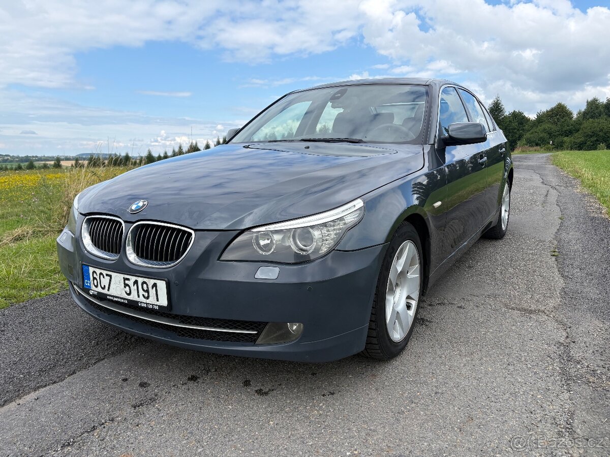 BMW E60 Facelift 525D 145kW - R.v. 8/2007 - plně pojízdné