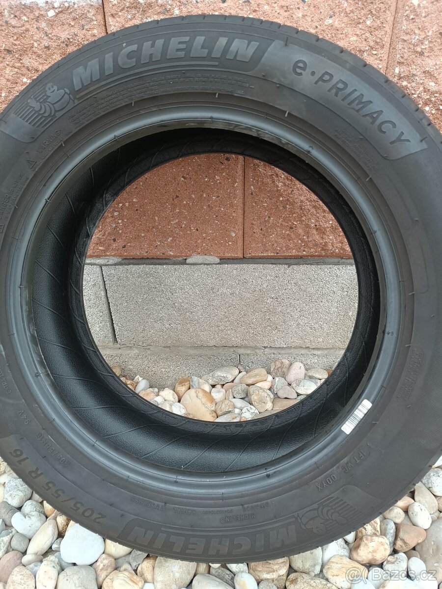 205/55/R16 94V - MICHELIN e-PRIMACY letní sada pneu