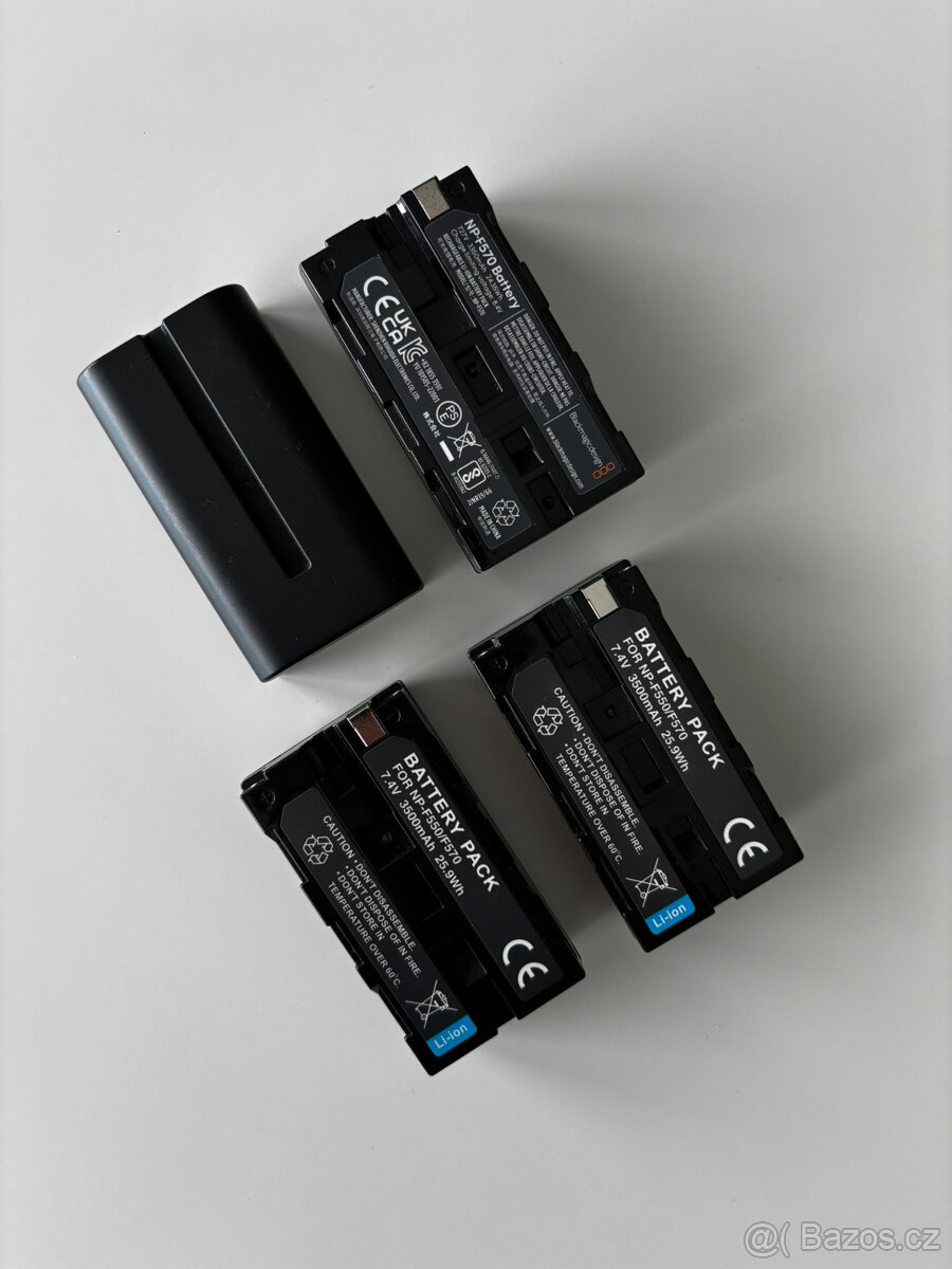 BlackMagic NP-F570 originální baterie pro BMPCC kamery