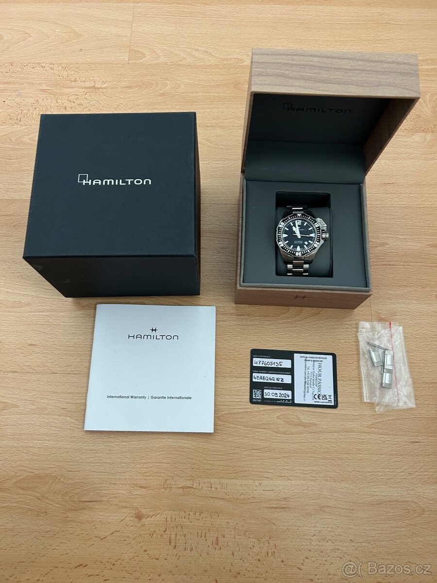 Hamilton - Khaki Navy - H77605135 (v záruce)