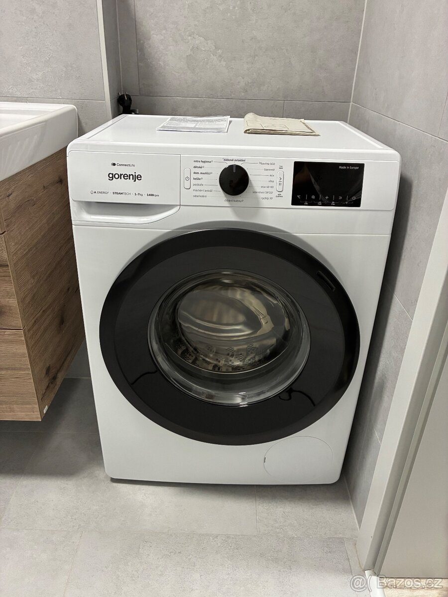 Pračka Gorenje stáří 3 měsíce v záruce