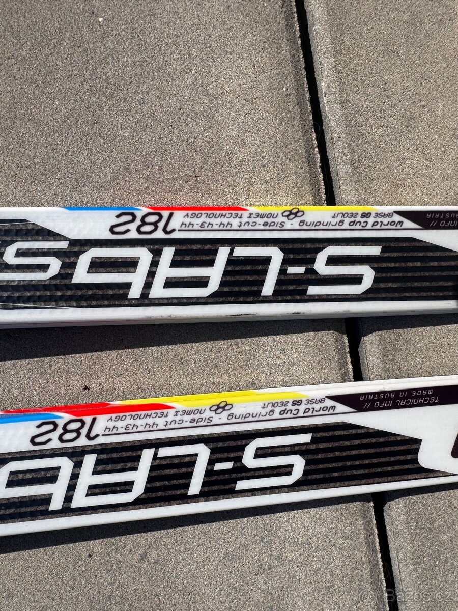Běžky Salomon S-Lab Skate 182 cm + vázání Equipe Skate Pilot