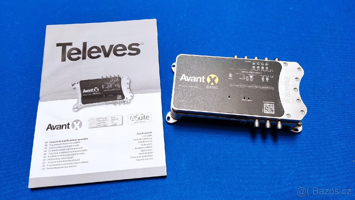 Televes Avant X basic 532101 - programovatelný zesilovač