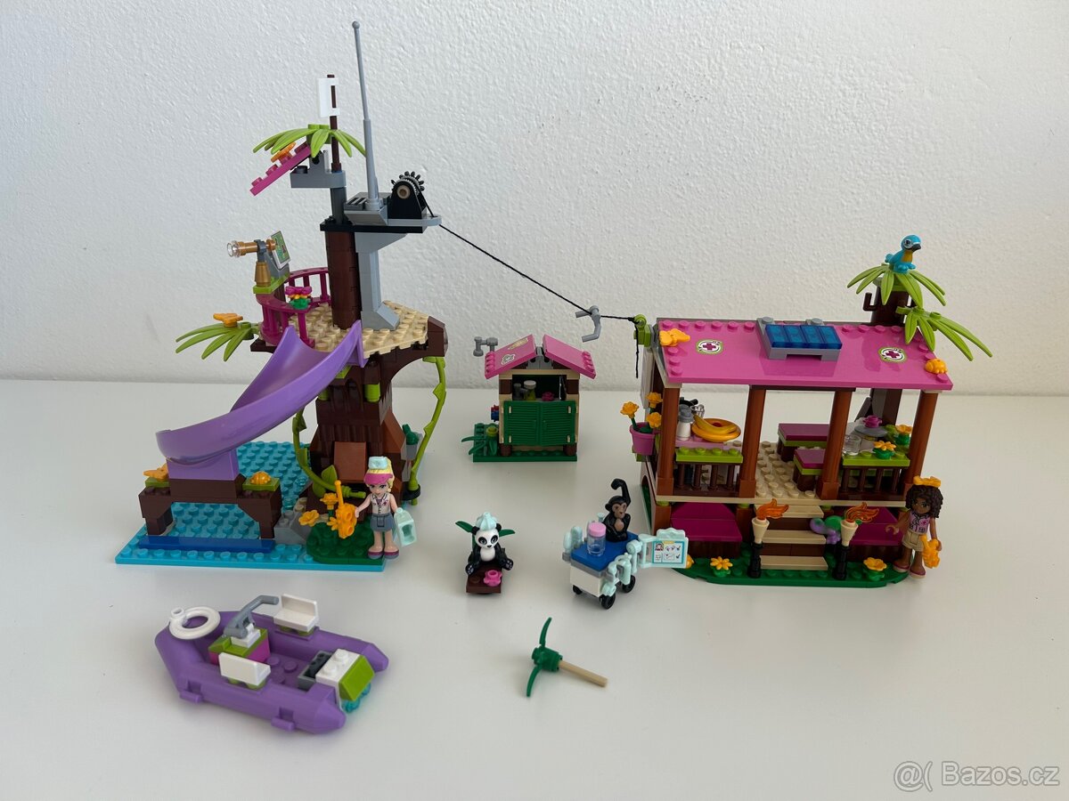 Lego Friends 41038 Zakladna zachranaru v dzungli