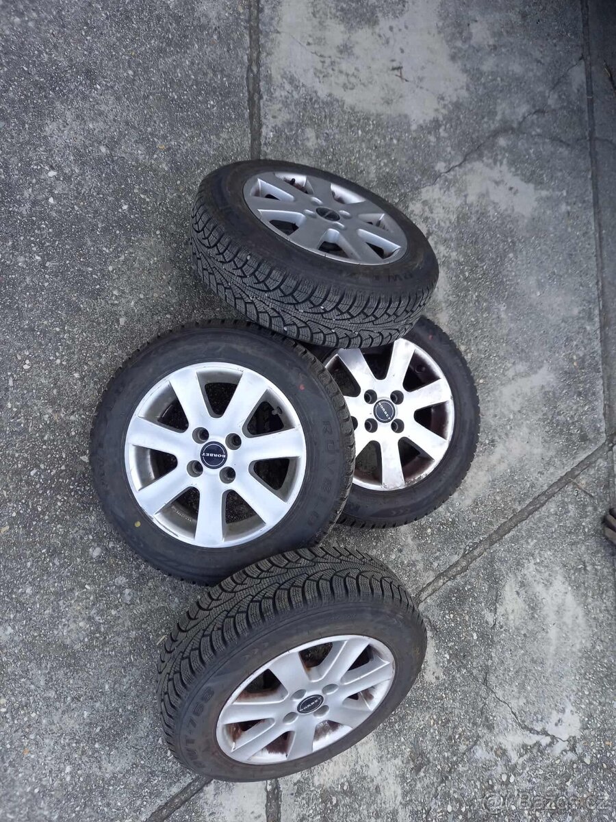 Hliníkové kola R14 165/70