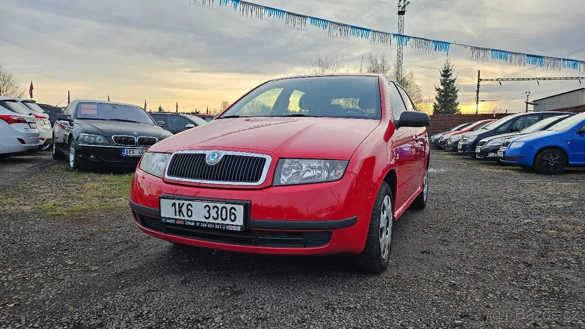 Škoda Fabia 1.2i, 2004, po STK, 1.majitel, serviska