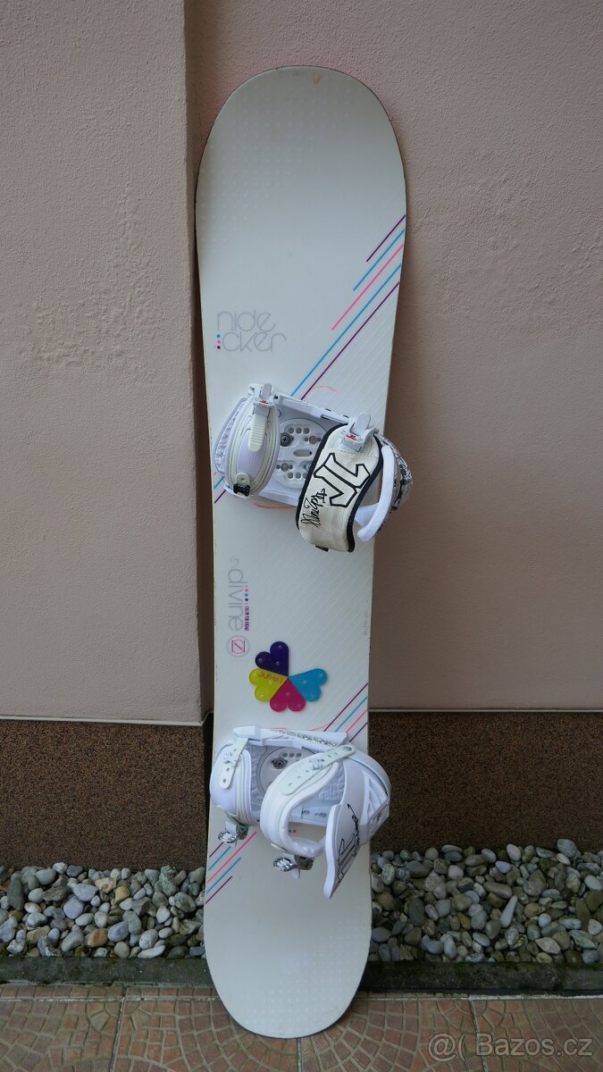 Snowboard NIDECKER DIVINE 149CM/VÁZÁNÍ BURTON