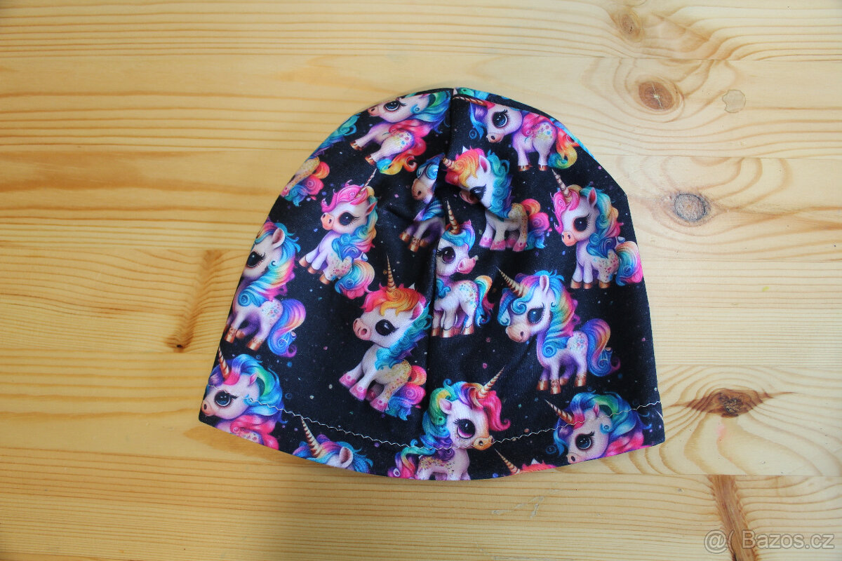 Dětská podzimní čepička - více motivů