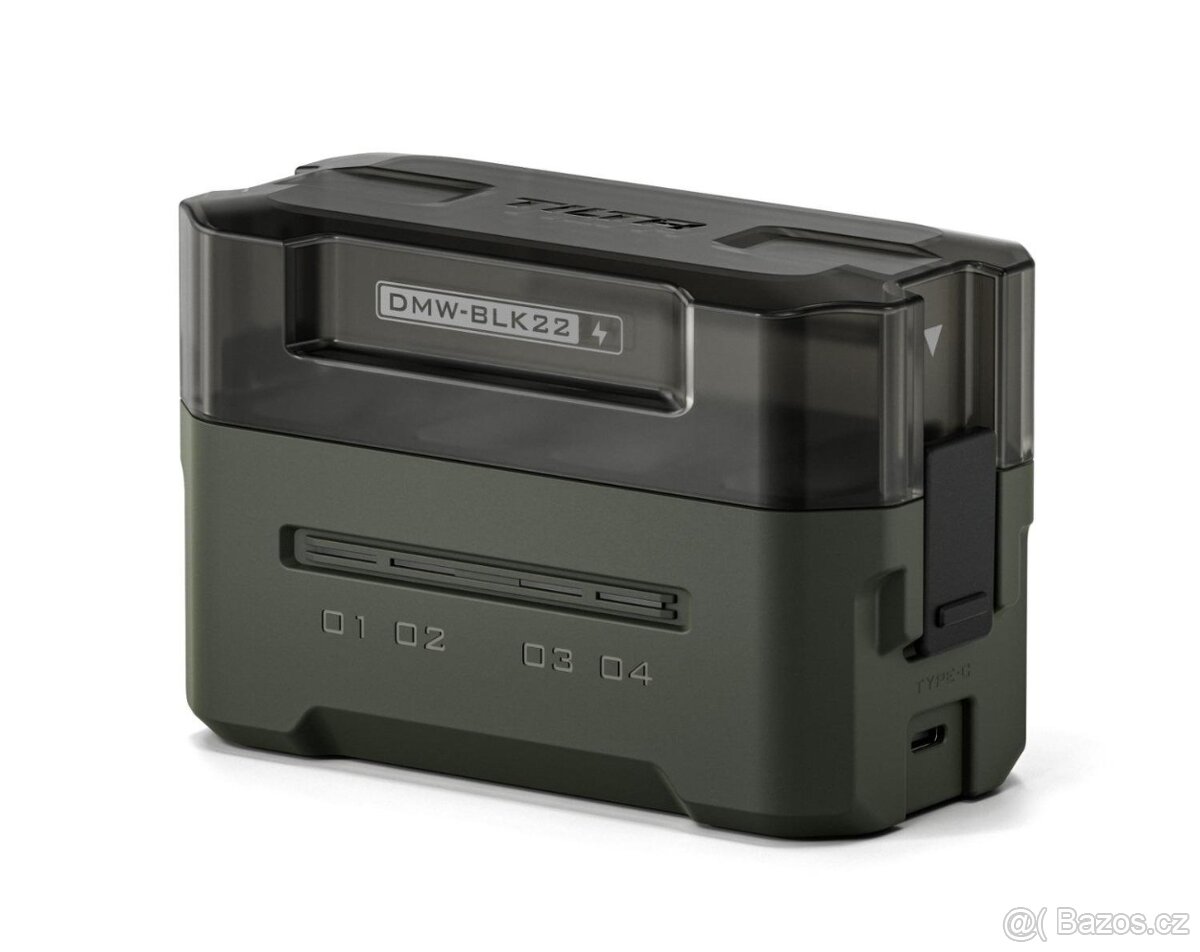 Tilta 45W nabíječka na 4ks DMW-BLK22, USB C, LED, nová