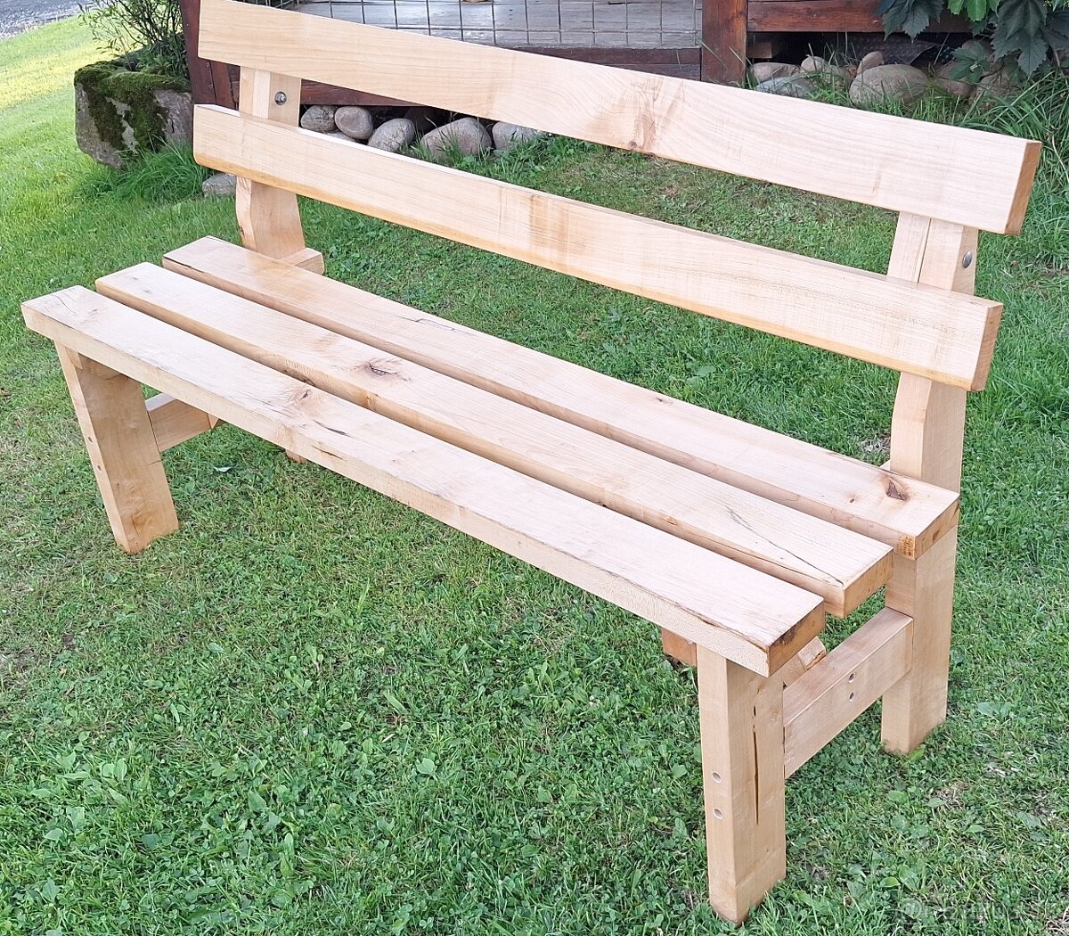 Zahradní lavička - masiv buk