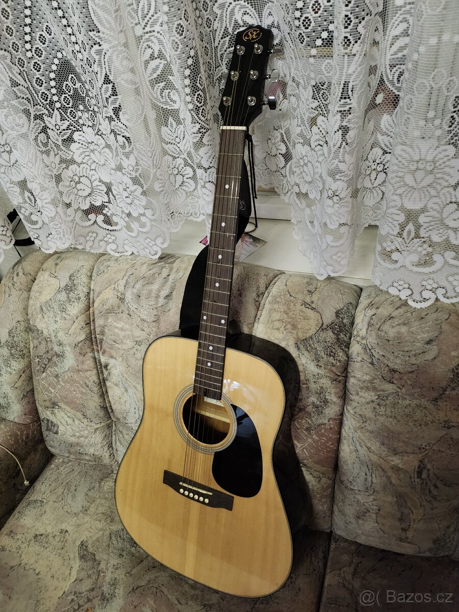 Akustická kytara + obal