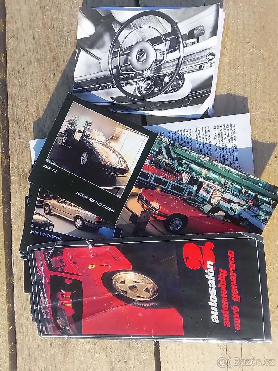 Pohlednice Foto ( Autosalon)