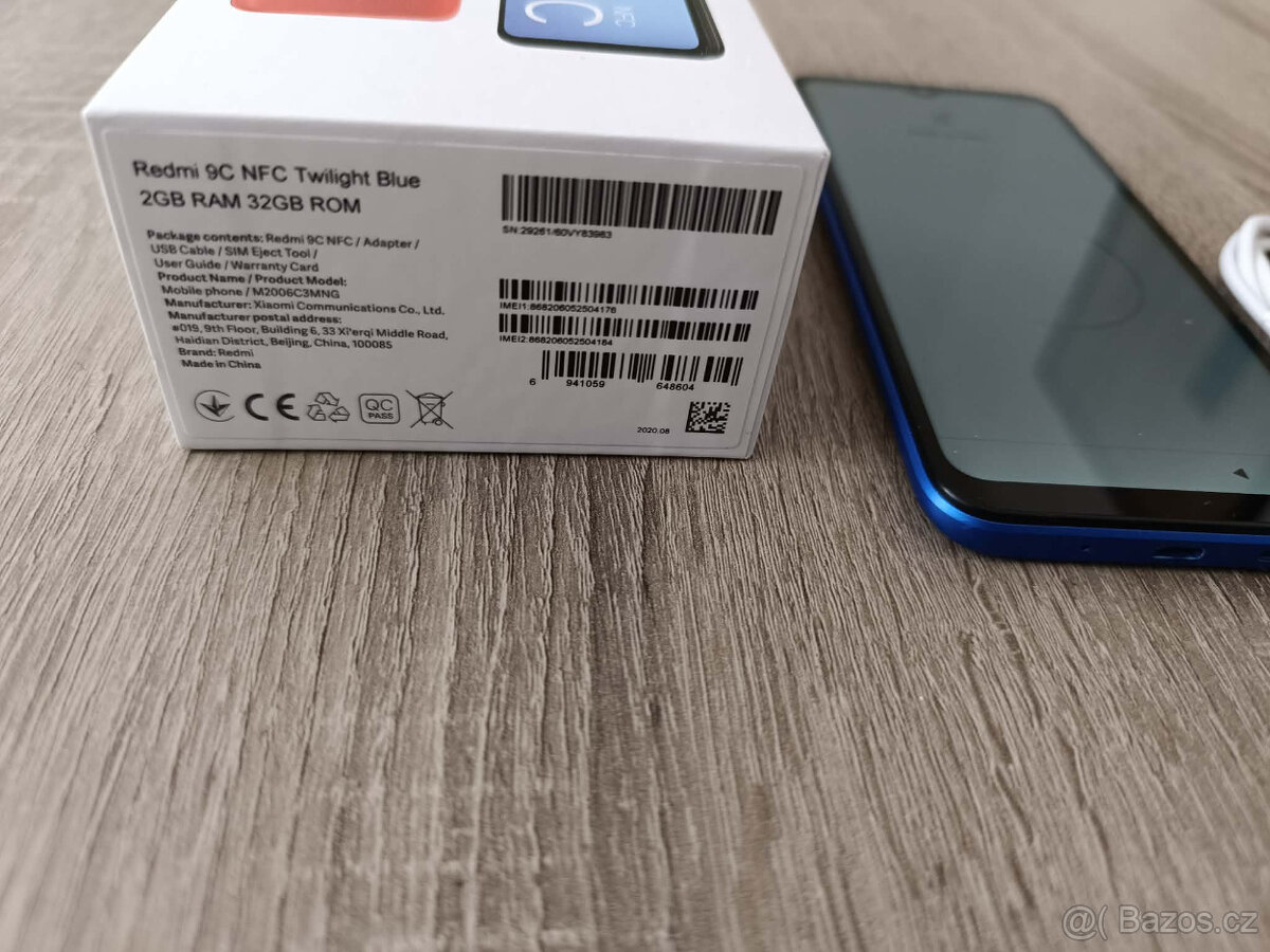 Xiaomi Redmi 9C NFC (2GB/32GB) Modrý