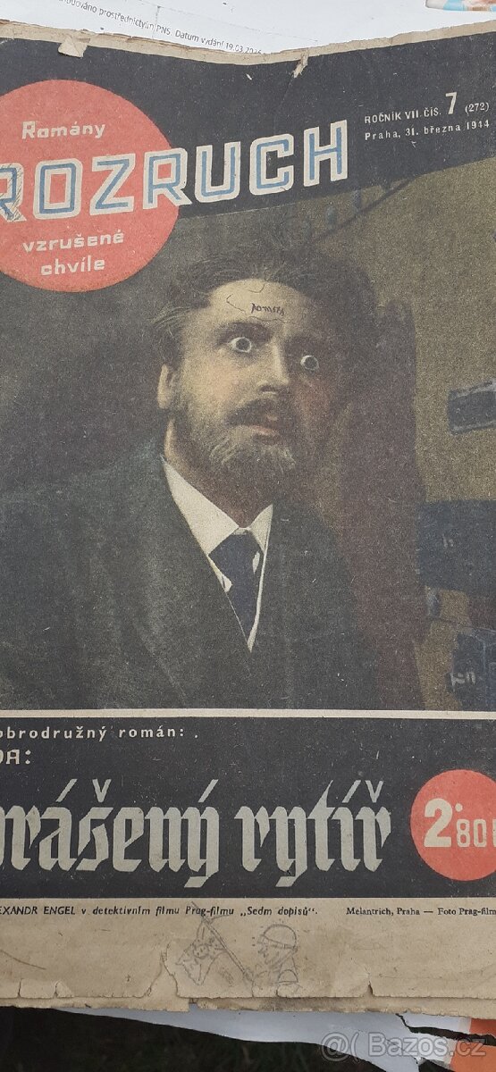 Zaprášený rytíř rok 1944