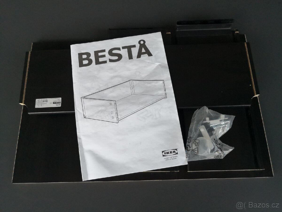 Besta ikea šuplík nový
