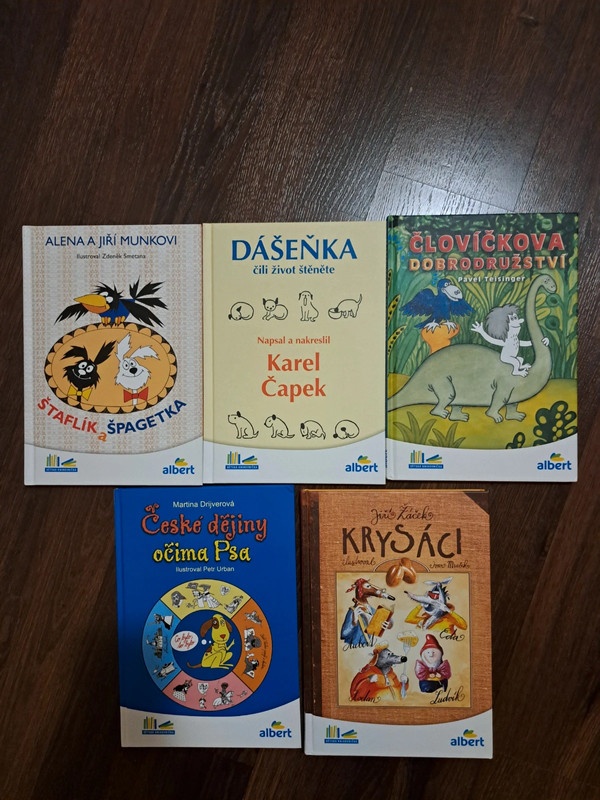 dětské knihy Albert