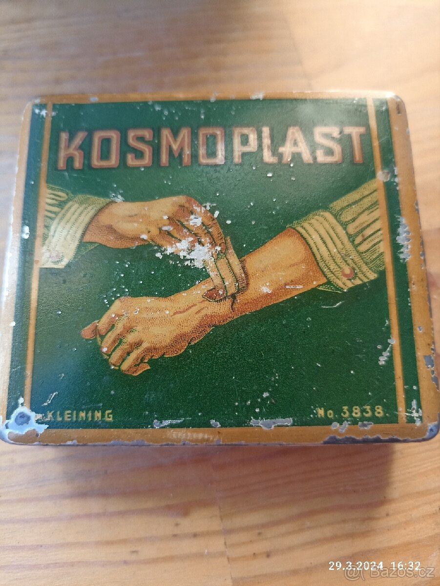 Stará cestovní lékárnička - Kosmoplast